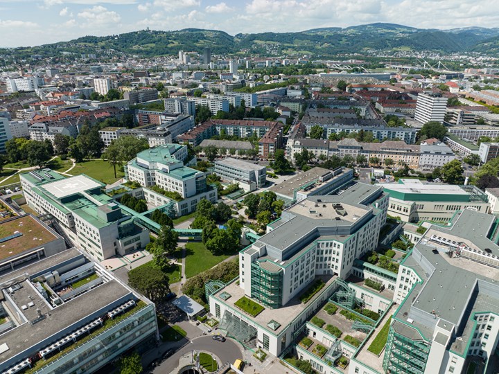 Drohnenaufnahme Med Campus
