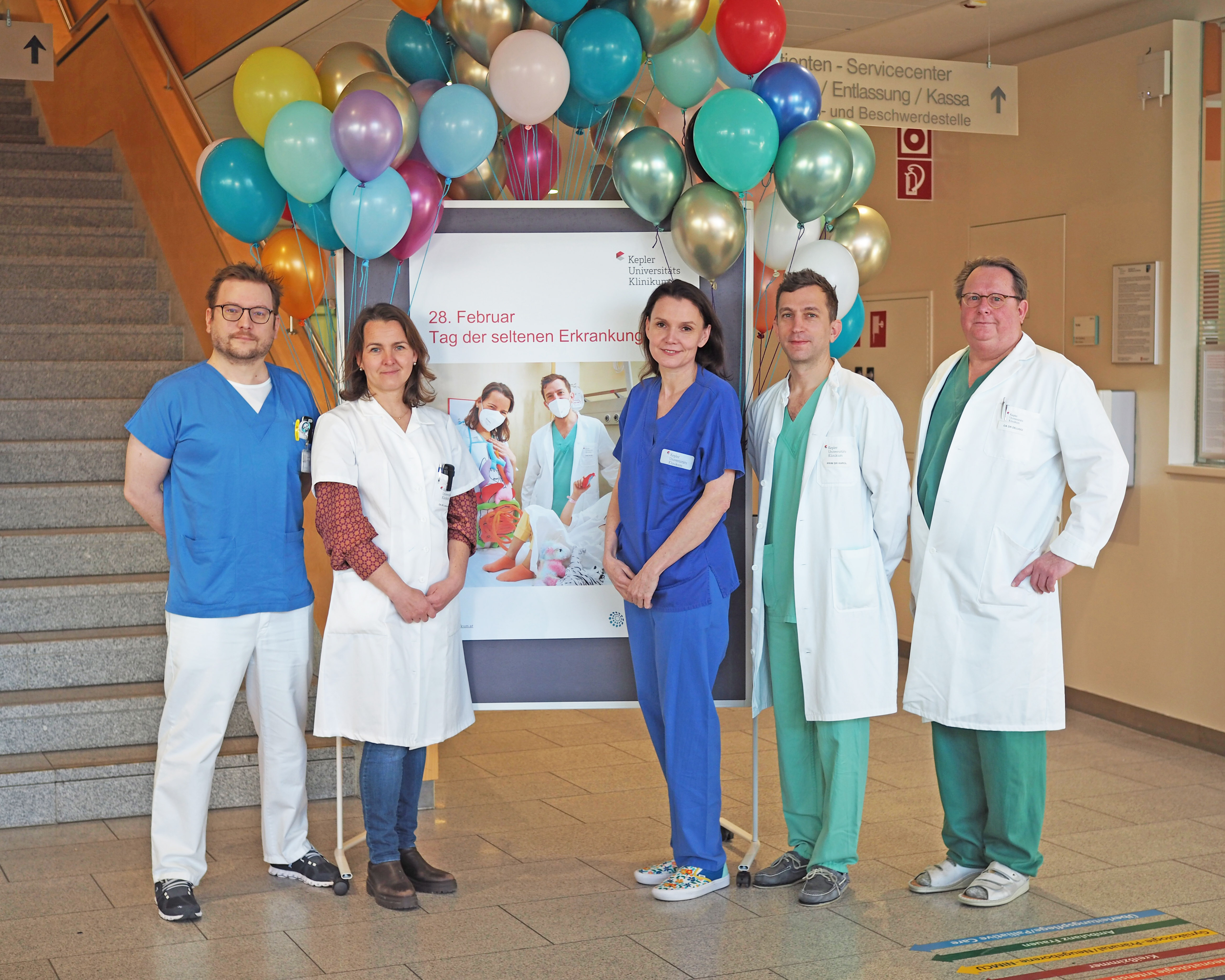 KUK-Team am Tag der seltenen Erkrankungen