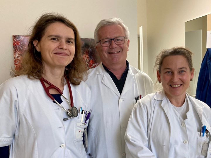 Ärzteteam der Palliativ-Station