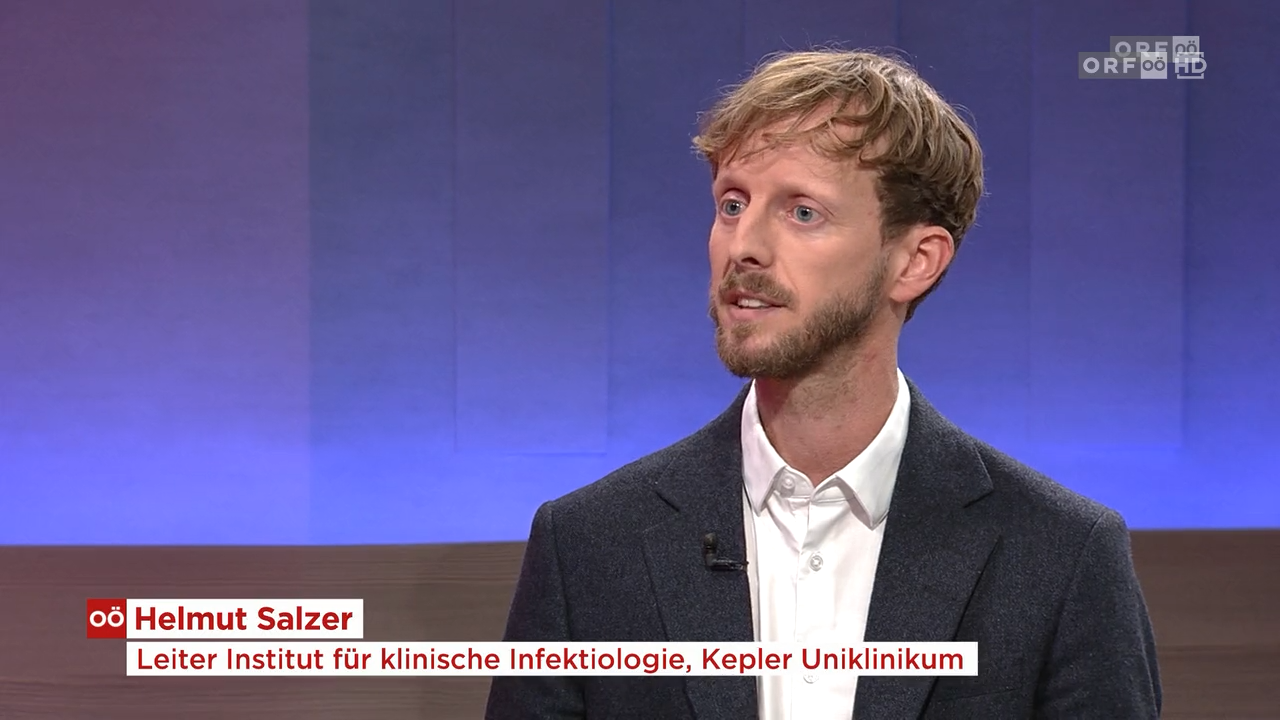 Univ.-Prof. Dr. Helmut Salzer zum Thema "Keuchhusten"