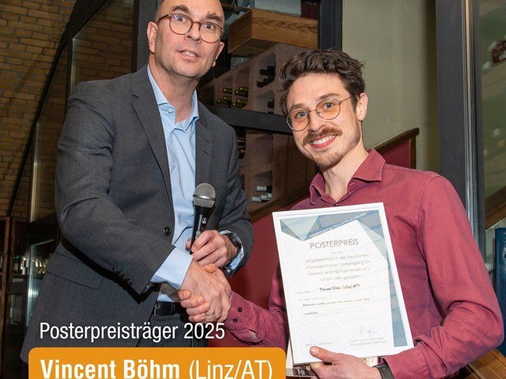 Posterpreis bei der DGNI-Jahrestagung