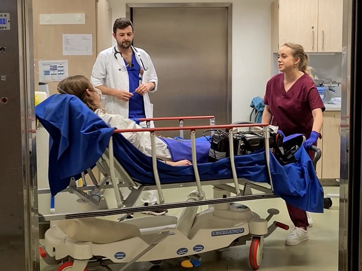 Akuttransport im Kepler Universitätsklinikum