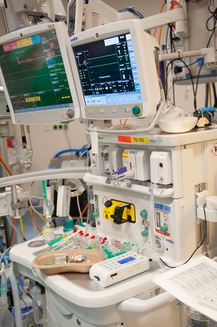 Überwachungsmonitor im OP