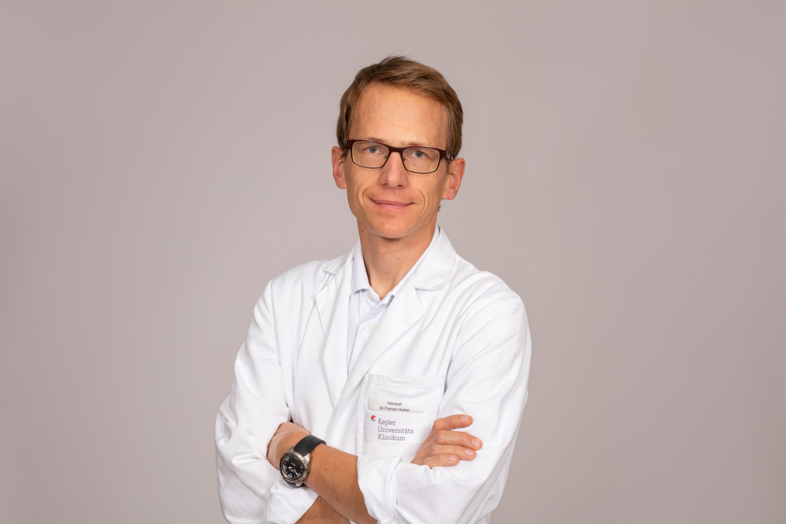 Profilbild von OA Dr. Florian Huber, MSc 