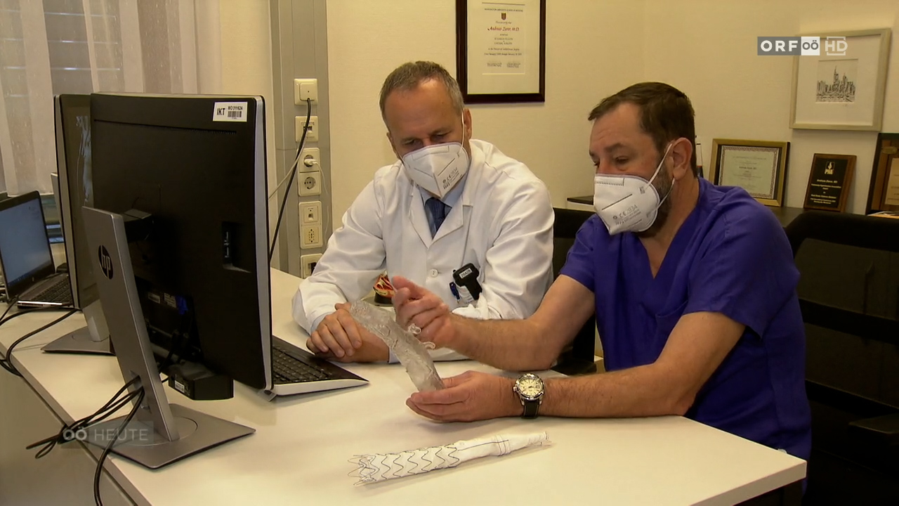 Neues Operationsverfahren bei Aorten-Dissektion